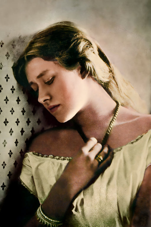 Poster, Many Sizes Available; Ellen Terry, Taken When She Was Sixteen,About The Time Of Her Marriage To Gf Watts. By Julia Margaret Cameron