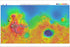 Poster, Many Sizes Available; Mars Topography Map 3