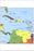 24"x36" Gallery Poster, cia map of The Caribbean 1990 cuba puerto rico