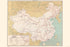 Poster, Many Sizes Available; Cia Map Of China Railroads & Selected Roads 1961