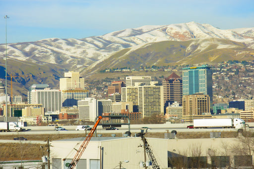 Poster, Many Sizes Available; 2006 Salt Lake City, Utah Mountains