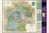 24"x36" Gallery Poster, map of Chippewa National Forest, Minnesota 1994