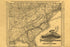 24"x36" Gallery Poster, Map of Seaboard Air Line railroad 1896