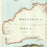 24"x36" Gallery Poster, Map of Australia based on surveys of Capt. Abel Tasman Map of Australia c1744