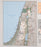 24"x36" Gallery Poster, cia map of israel occupied territories west bank gaza strip golan heights