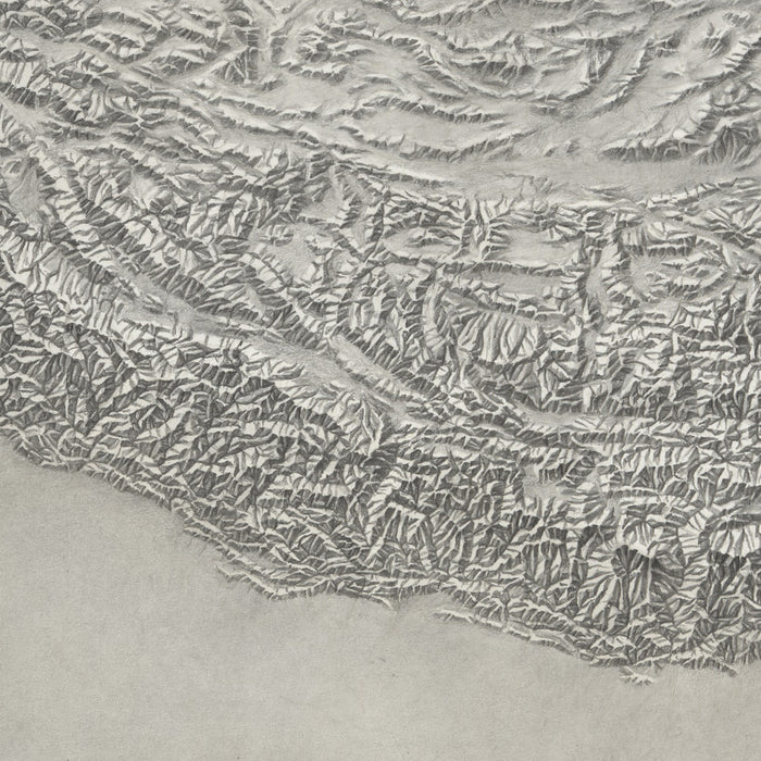 Poster, Many Sizes Available; Cia Terrain Map Of South Central Asia India