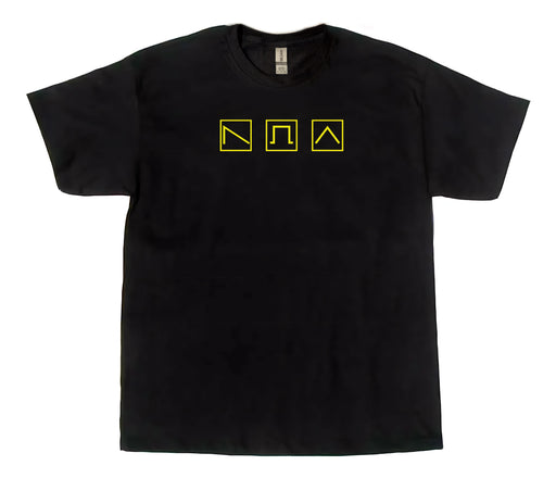 Welsh's Synthesizer Cookbook T-Shirt; Analog Oscillator Logo, Gildan Ultra Cotton 100% Cotton t-Shirt