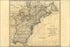 24"x36" Gallery Poster, 1768 map of north america united states colonies