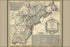 24"x36" Gallery Poster, 1777 map of north america united states colonies