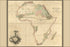 24"x36" Gallery Poster, 1802 map of africa