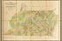 24"x36" Gallery Poster, 1839 map of maryland and virginia