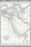 24"x36" Gallery Poster, 1843 Malte Brun Map of the Biblical Lands of the Hebrews (Egypt, Arabia, Israel, Turkey)