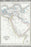 24"x36" Gallery Poster, 1843 Malte Brun Map of the Biblical Lands of the Hebrews (Egypt, Arabia, Israel, Turkey)