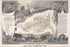 24"x36" Gallery Poster, 1852 Levasseur Map of the Department Des Pyrenees Orientales, France (Muscat Wine Region)