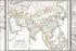 24"x36" Gallery Poster, 1855 Spruner Map of Asia in the 11th and 12th Centuries ( Seljuk Empire, Song China )