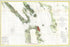 24"x36" Gallery Poster, 1856 U.S. Coast Survey Map of San Francisco Bay and CitySanFrancisco uscs 1856