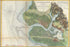 24"x36" Gallery Poster, 1857 U.S. Coast Survey Map of San Antonio Creek and Oakland, California (near San Francisco)