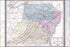 24"x36" Gallery Poster, 1861 Appleton's Map of the Seat of the Civil War ( Pennsylvania, Virginia, Maryland, North Carolina