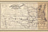24"x36" Gallery Poster, 1862 Map of the Galena and Chicago Union Railroad