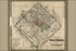 24"x36" Gallery Poster, 1862 map of washington d.c. and civil war fortifications