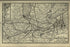 24"x36" Gallery Poster, 1901 Poor's Pennsylvania Railroad Lines West
