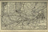 24"x36" Gallery Poster, 1901 Poor's Pennsylvania Railroad Lines West