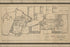 24"x36" Gallery Poster, 1924 Map of US Naval Academy Annapolis, Maryland