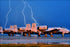 24"x36" Gallery Poster, 442nd Fighter Wing A-10 Thunderbolt II warthog with lightning