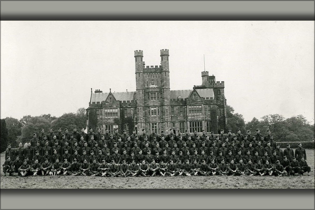 24"x36" Gallery Poster, 804th Tank Destroyer Battalion outside Crom Castle
