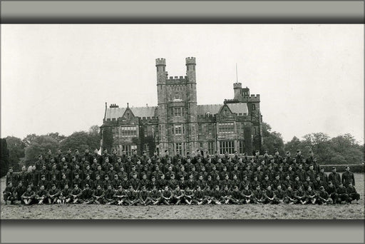 24"x36" Gallery Poster, 804th Tank Destroyer Battalion outside Crom Castle
