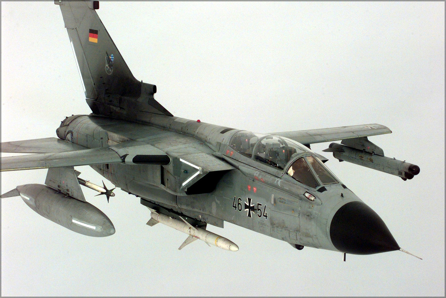 24"x36" Gallery Poster, AGM 88 and AIM 9 on Tornado