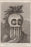 24"x36" Gallery Poster, A Man of the Sandwich Islands in a Mask by John Webber,published by Nical and Cadell, London, England, ca 1784