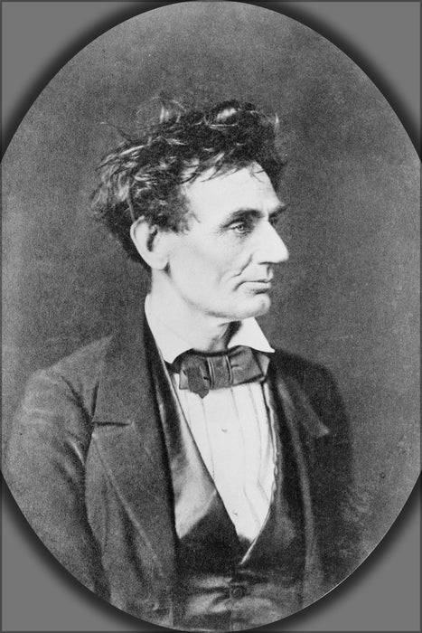 24"x36" Gallery Poster, Abraham Lincoln by Hesler, 1857