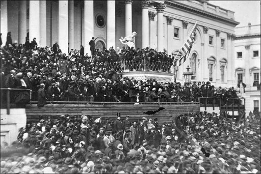 24"x36" Gallery Poster, Abraham Lincoln second inaugural address