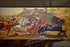 24"x36" Gallery Poster, Achilles dragging Hector around Troy, from a panoramic fresco of the Achilleion trojan war
