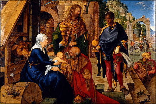 24"x36" Gallery Poster, Adoration of the Magi by albrecht durer