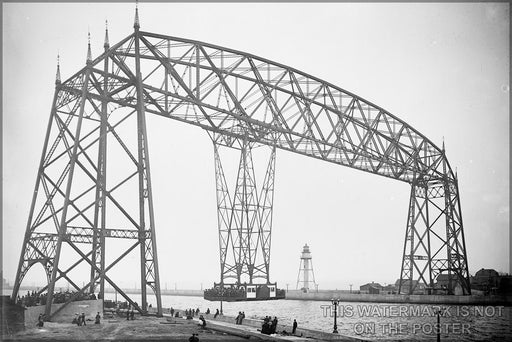 24"x36" Gallery Poster, Aerial bridge, Duluth, Minn 1905 05_19