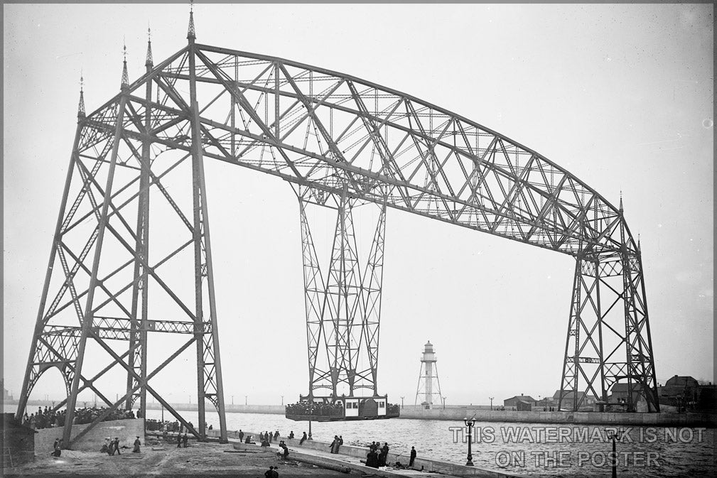 24"x36" Gallery Poster, Aerial bridge, Duluth, Minn 1905 05_19