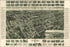 24"x36" Gallery Poster, Aero-view map of Amityville, Suffolk County, Long Island, New york 1925