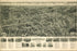 24"x36" Gallery Poster, Aero-view map of Farmingdale, Nassau County, Long Island, New york 1925