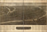24"x36" Gallery Poster, Aero view map of Atlantic City, New Jersey 1910