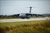 24"x36" Gallery Poster, Air Force C-5 galaxy aircraft at space Shuttle Landing Facility