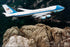 24"x36" Gallery Poster, Air Force One flying over Mt. Rushmore