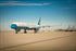24"x36" Gallery Poster, Air Force Two lands at the Kentucky Air National Guard Base in Louisville, Ky