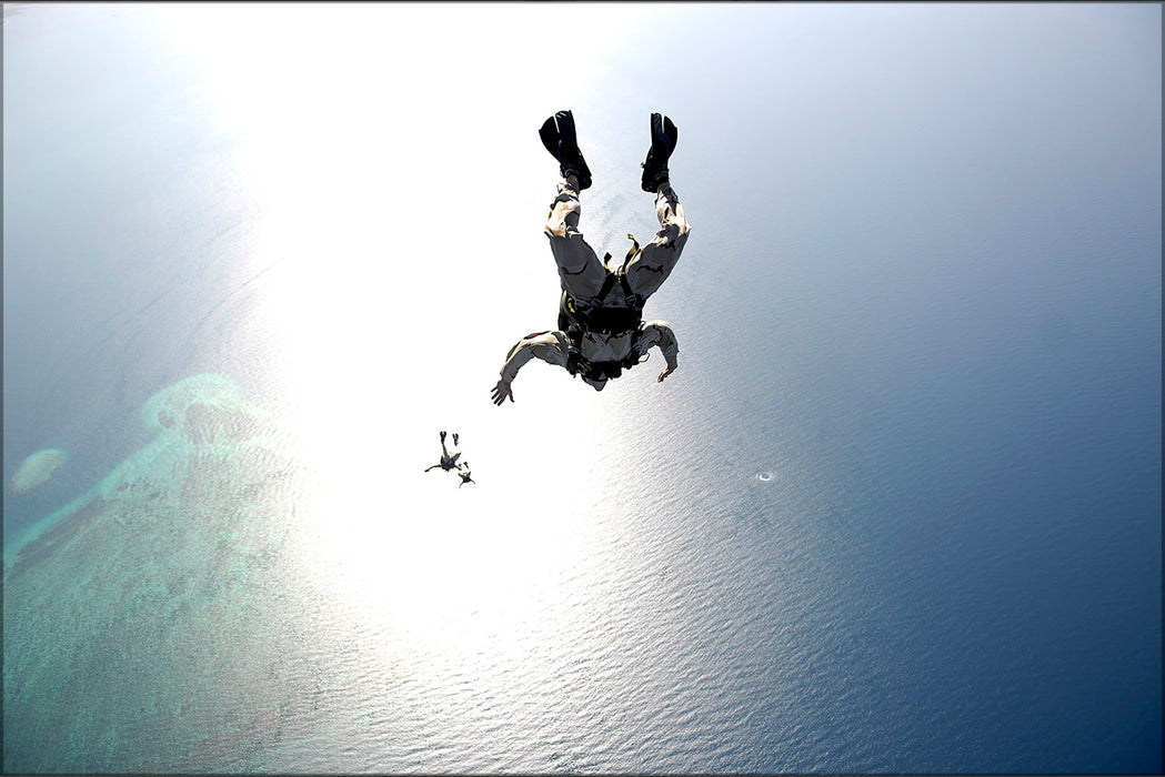 24"x36" Gallery Poster, Air Force pararescuemen 82nd Search and Rescue Moody Afb