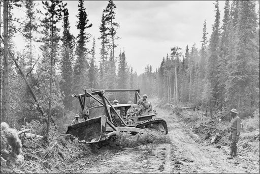 24"x36" Gallery Poster, Alcan construction