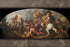 24"x36" Gallery Poster, Alexander the Great hunting Lions 1679 by charles de la fosse