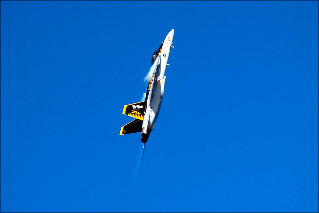 24"x36" Gallery Poster, An F-A-18E f-18 Super Hornet
