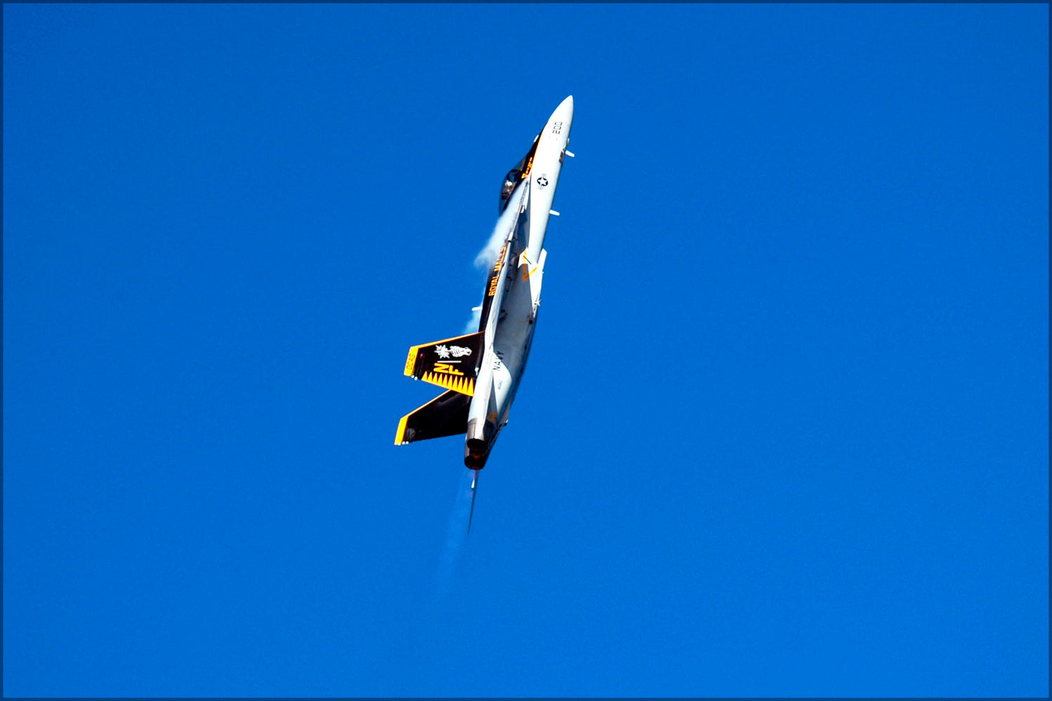 24"x36" Gallery Poster, An F-A-18E f-18 Super Hornet