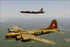 24"x36" Gallery Poster, B-17G Flying Fortress and a B-52H Stratofortress bomber